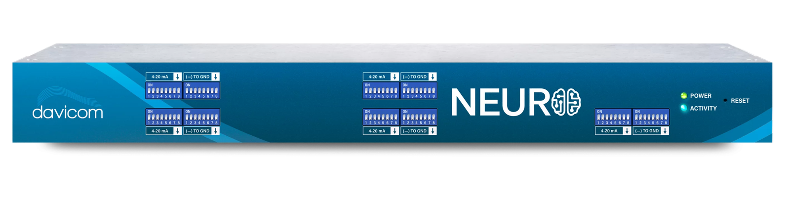 SM-NEURO intelligent RTU, front panel